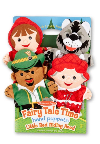 Melissa & Doug Melissa & Doug Fairy Tale Time (Little Red Riding Hood) Hand Puppets (Set of 4) - Pretend Play 1DA16TH7C9B3E9GS_1