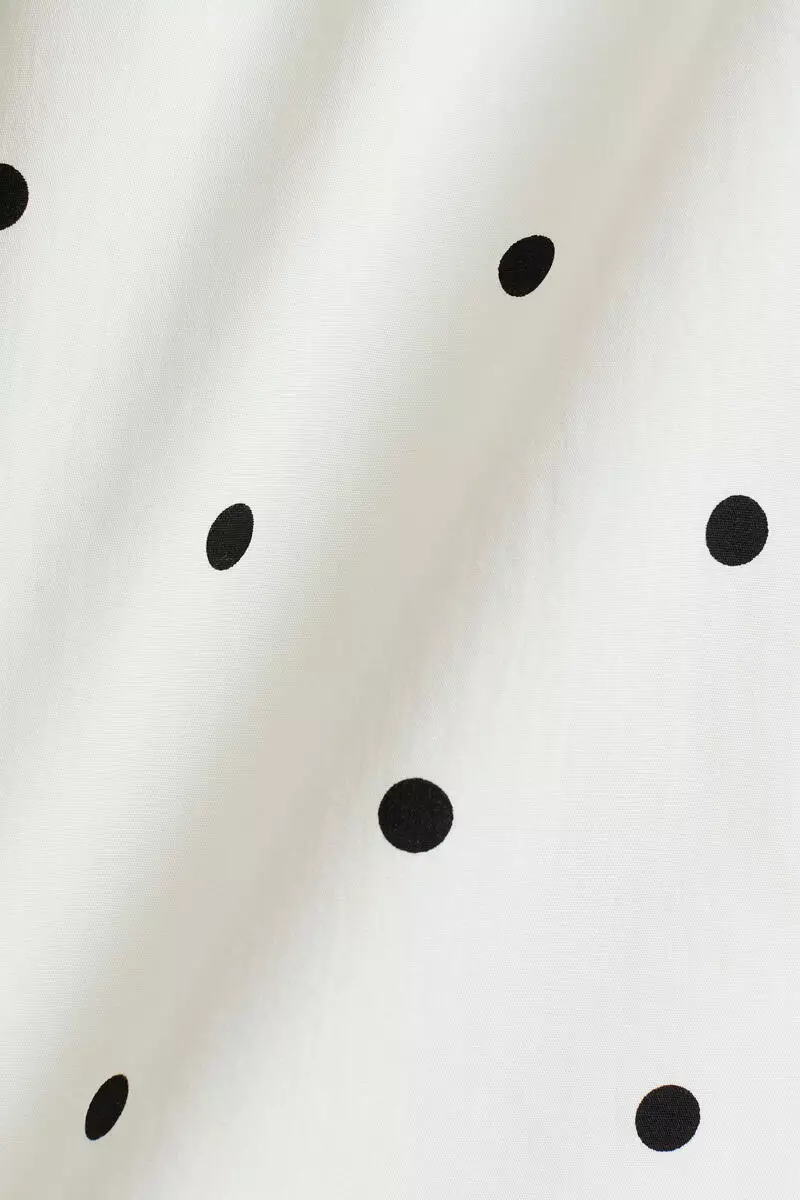 Cotton poplin strappy dress