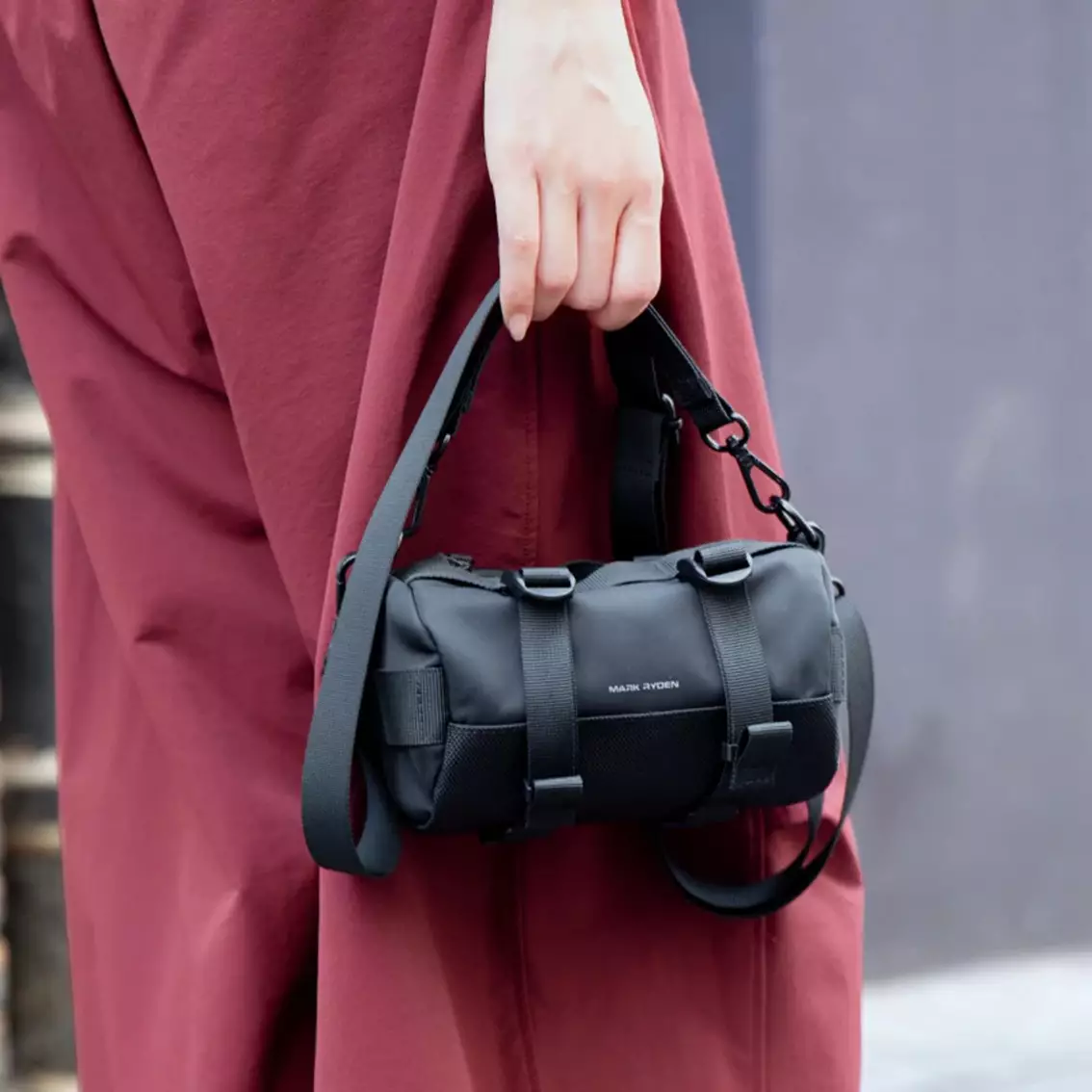 Mark Ryden Tas Selempang Pria Crossbody Sling Bag MR228-BLACK