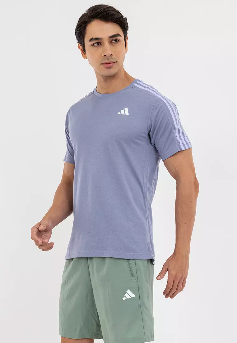 Own the Run 3-Stripes T-Shirt