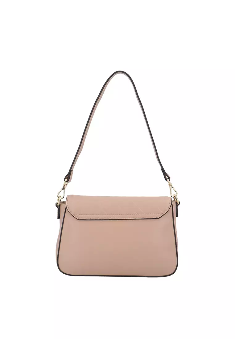 Buy Carlo Rino CR Amara Crossbody Bag - Dark Beige Online | ZALORA Malaysia