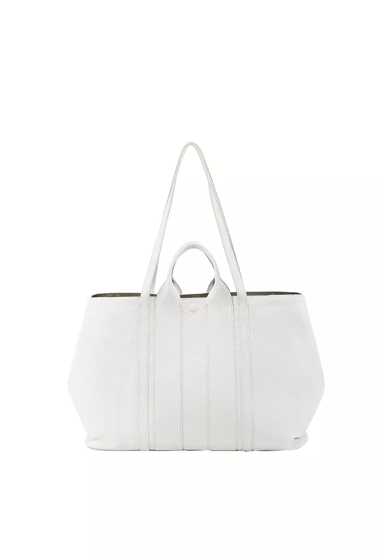 Buy RABEANCO JEROME Shoulder Tote Bag White 2024 Online ZALORA