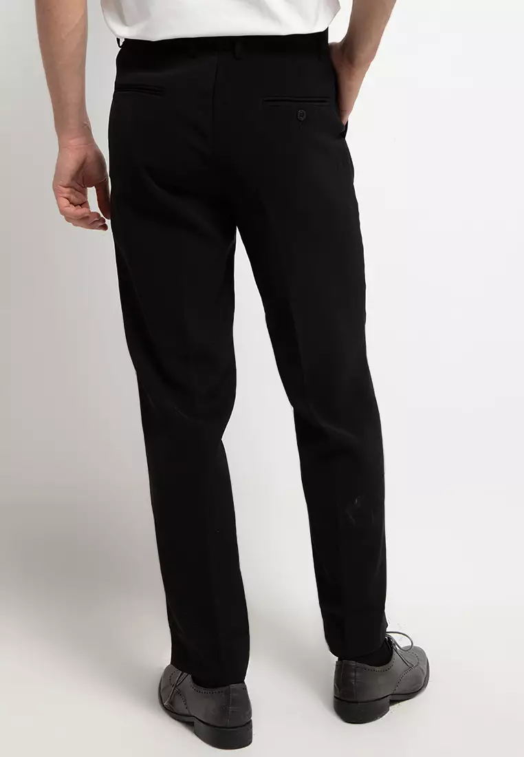 Imp Regular Fit Celana Formal Black
