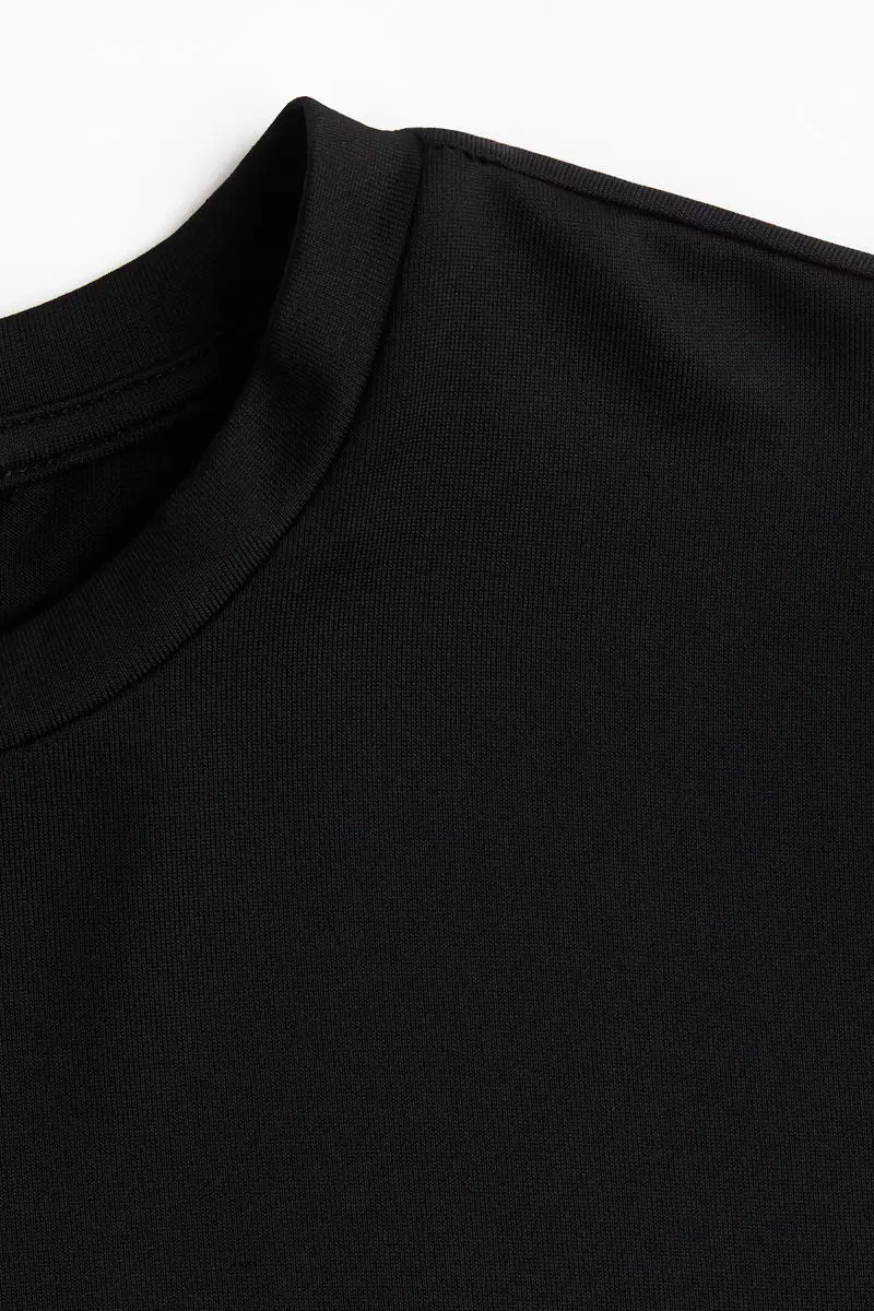 Fitted microfibre T-shirt