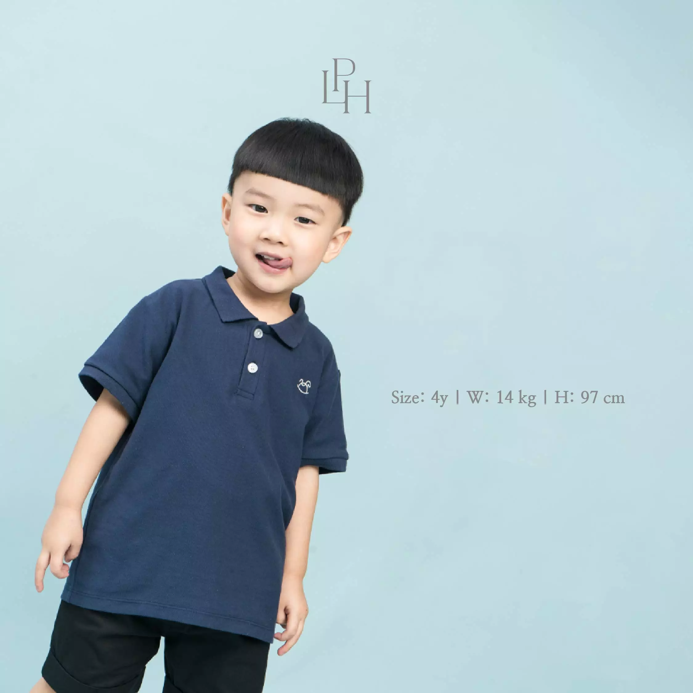 Little Palmerhaus - Basic Polo 10.0 (Kaos Polo Anak) Vineyard Green
