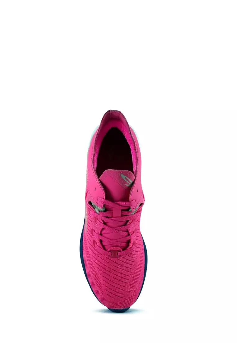 910 Nineten HANNA 1.0 Sepatu Lari - Merah Muda/Biru-Navy/Putih