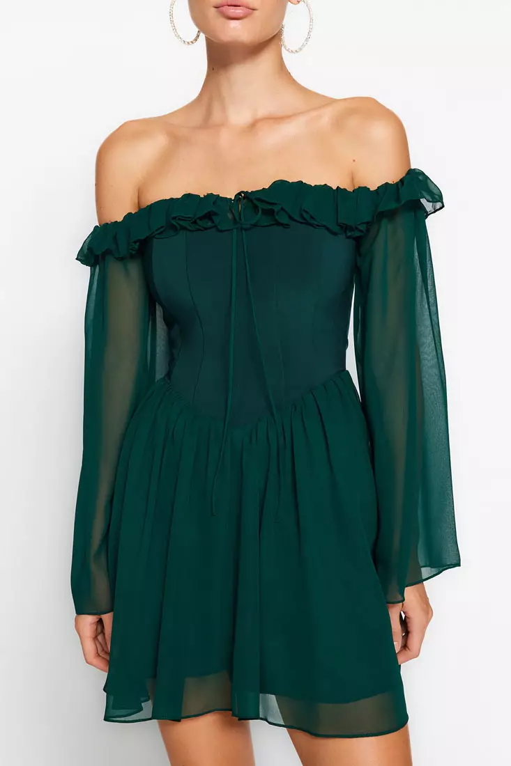 Chiffon Mini Dress