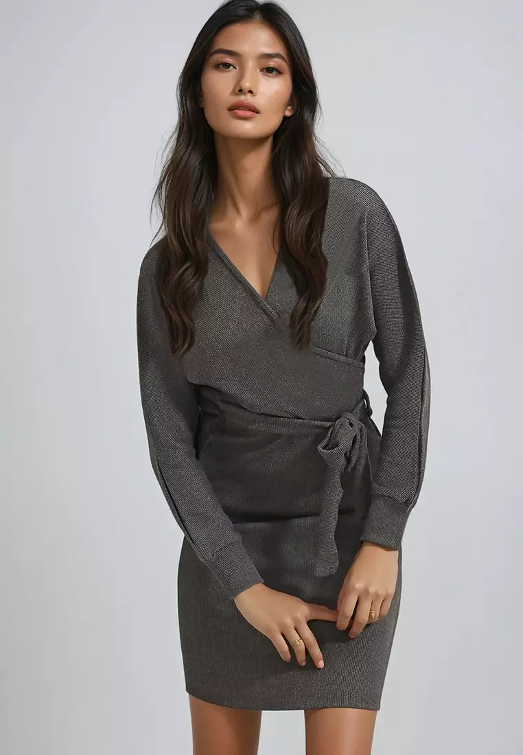 Wrap Mini Dress