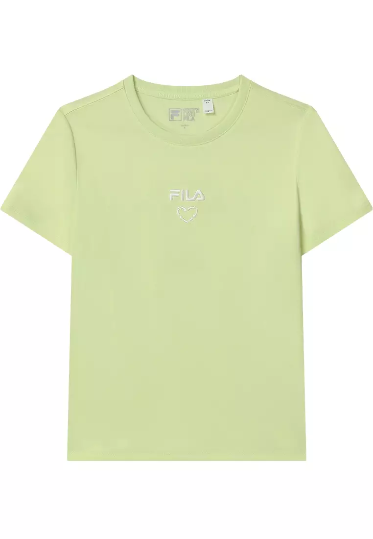 Lime green hot sale fila shirt