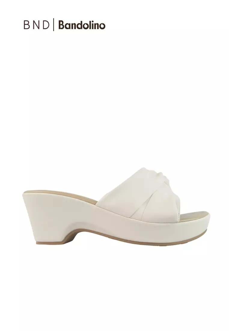 Discount on BND  shoes - SKU: Faye Wedges 82707 Bone