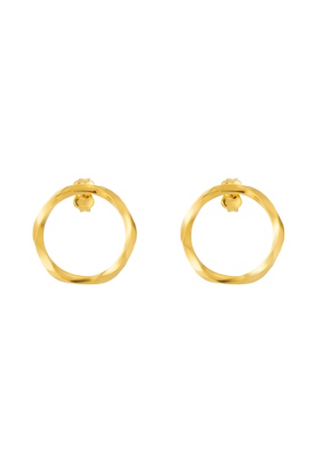 TOMEI TOMEI Earrings, Yellow Gold 916 (XDCTE13380-1C) 62DC6AC2C860D1GS_1