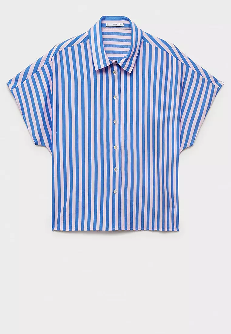 Short Sleeve Striped Shirt