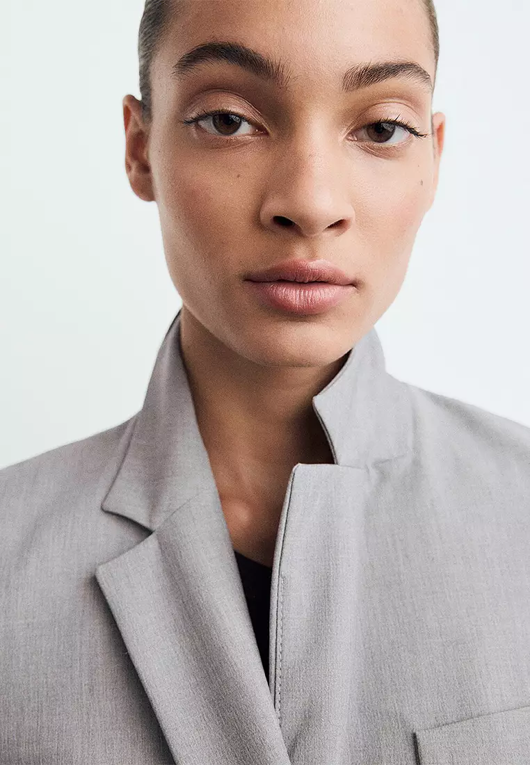 Fitted Suit Jacket