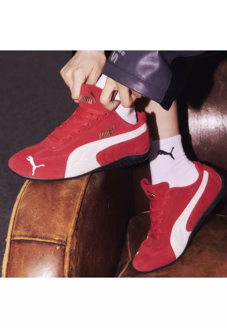 【箱あり】PUMA Speedcat OG 赤 24cm 関税-送料込み】PUMA SPEEDCAT OG TEAM RED 398846-02 (PUMA