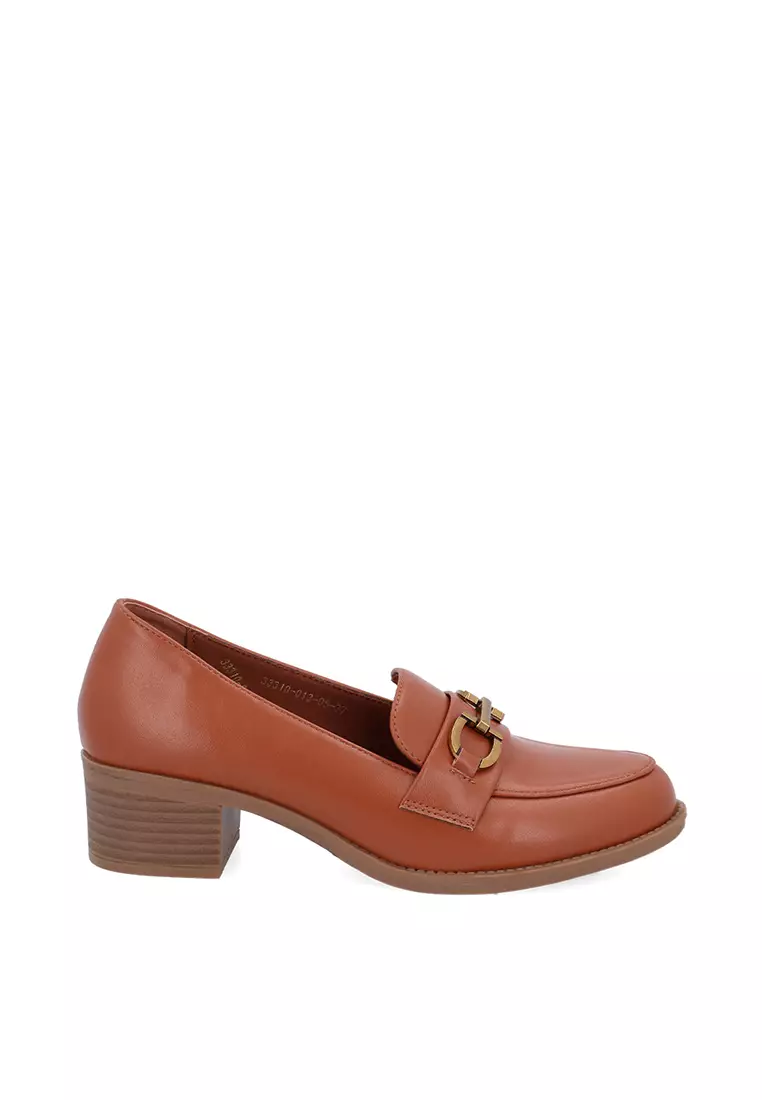 Discount on Carlo Rino  shoes - SKU: Brown Elizabeth Loafers