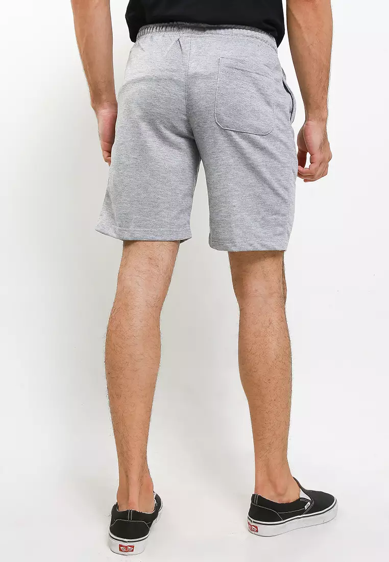 Cotton Well Sweat Short French Terry Celana Pendek Sporty Santai Polos