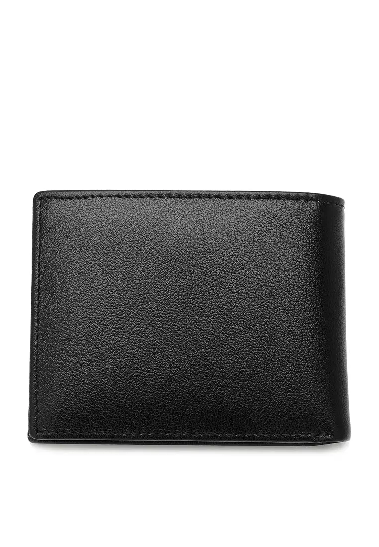 Men's Genuine Leather RFID Blocking Wallet - Black