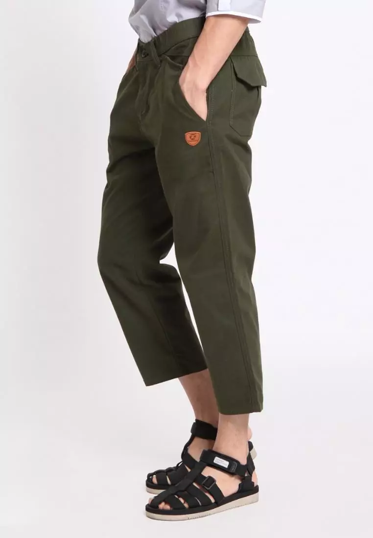 Celana Sirwal Musliman Zayidan Nadhif - Hijau Tni