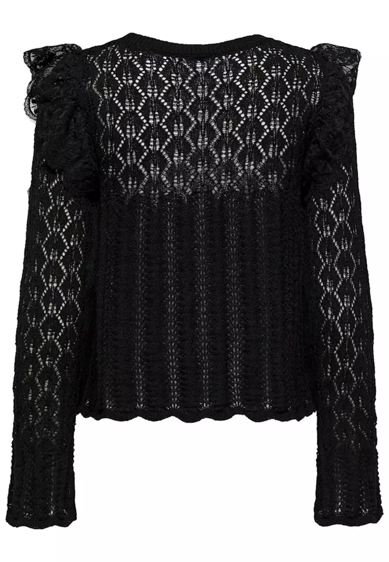 Ashley 蕾絲針織衛衣