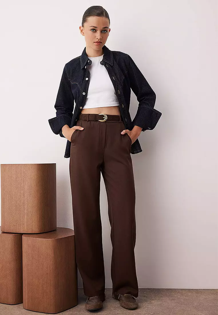 High Waist Trousers