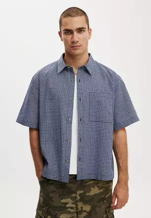 トップス a.f artefact Needle punch Checked shirt トップス a.f artefact Needle punch Checked shirtの通販 | PASAHAN