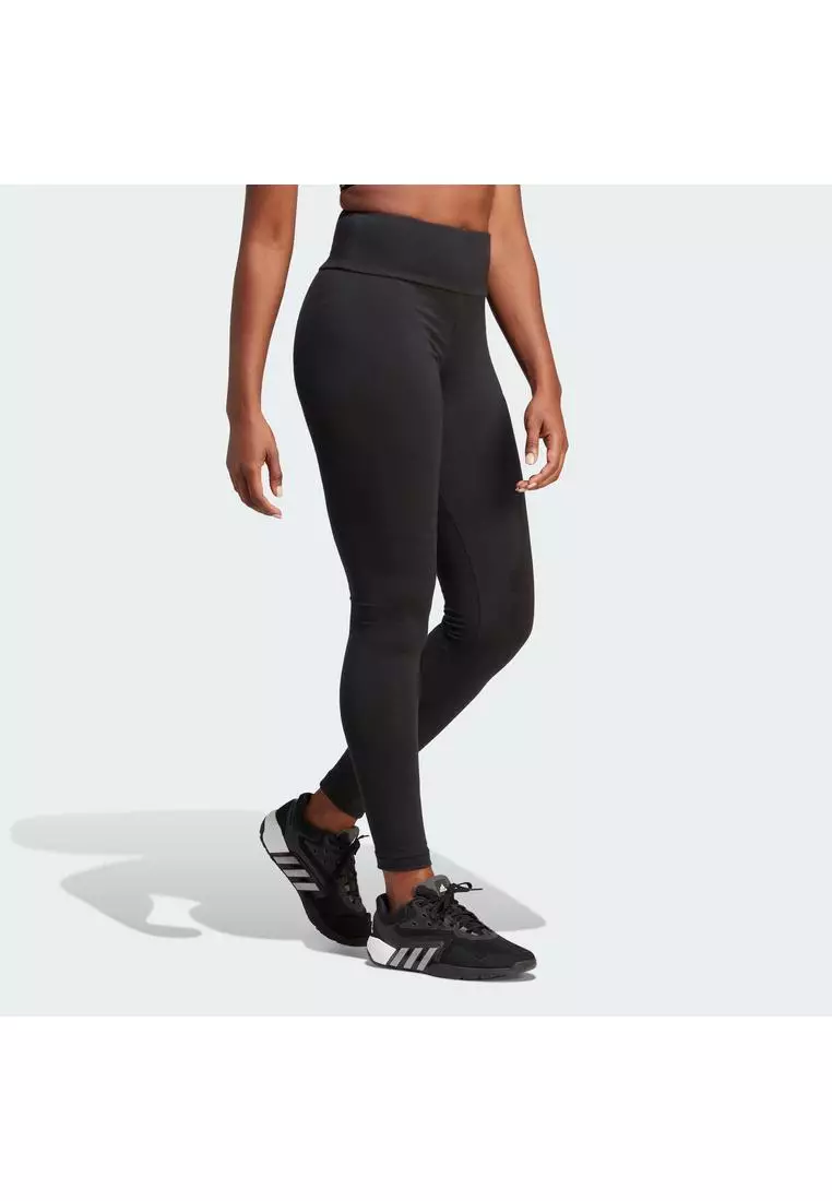Buy ADIDAS essentials high-waisted logo leggings 2024 Online
