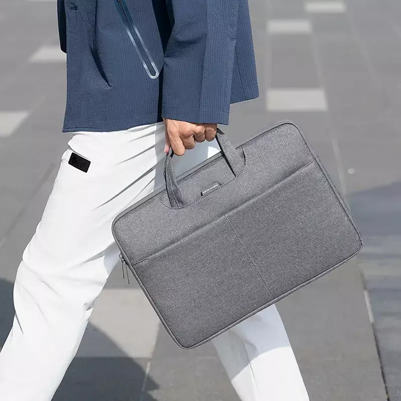 Mark Ryden MR98 Tas Jinjing Kantor Kerja Laptop briefcase 16Inch - Dark sky grey