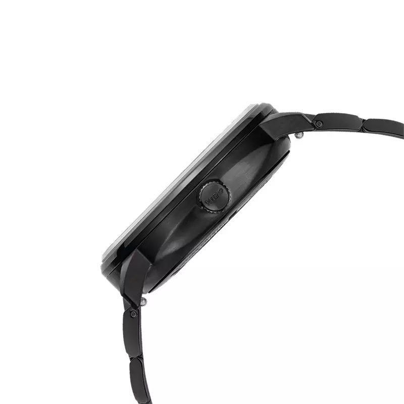 Jam Tangan Pria MIDO Commander M021.626.33.051.01 CÃ­rculo de Luz Automatic Black St Steel Strap Limited Edition