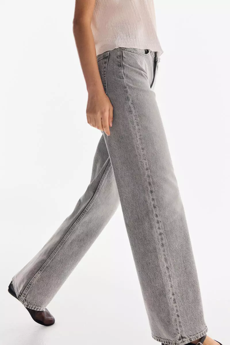 Wide High Jeans