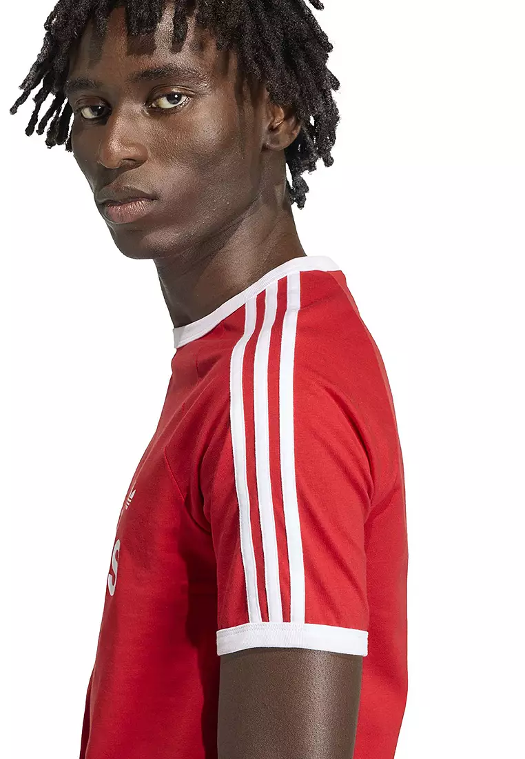 3-Stripes Slim Ringer T-Shirt