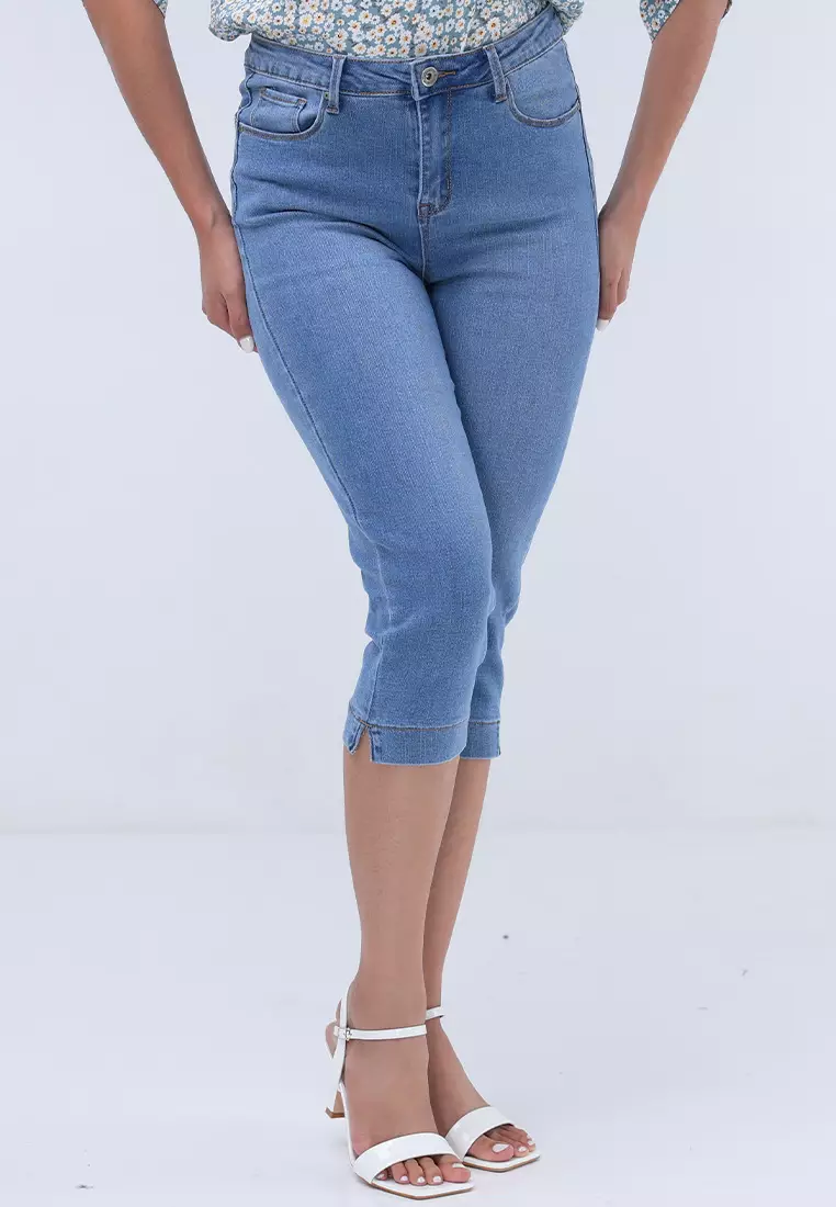 Buy No Apologies Denim Capri Ladies Jeans 2025 Online ZALORA