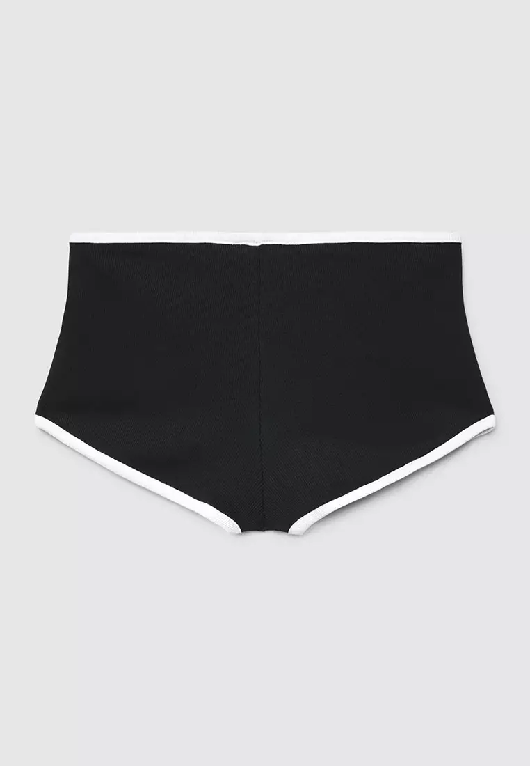 Women's Ribbed Knit Short Leggings