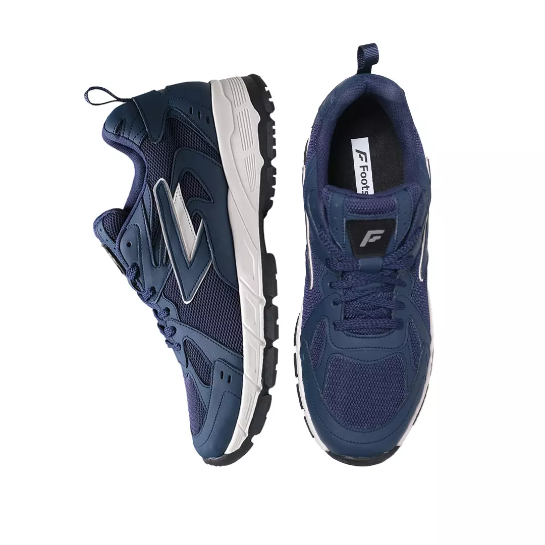 Footstep Footwear Sepatu Pria Sneakers Neville Navy Original Shoes