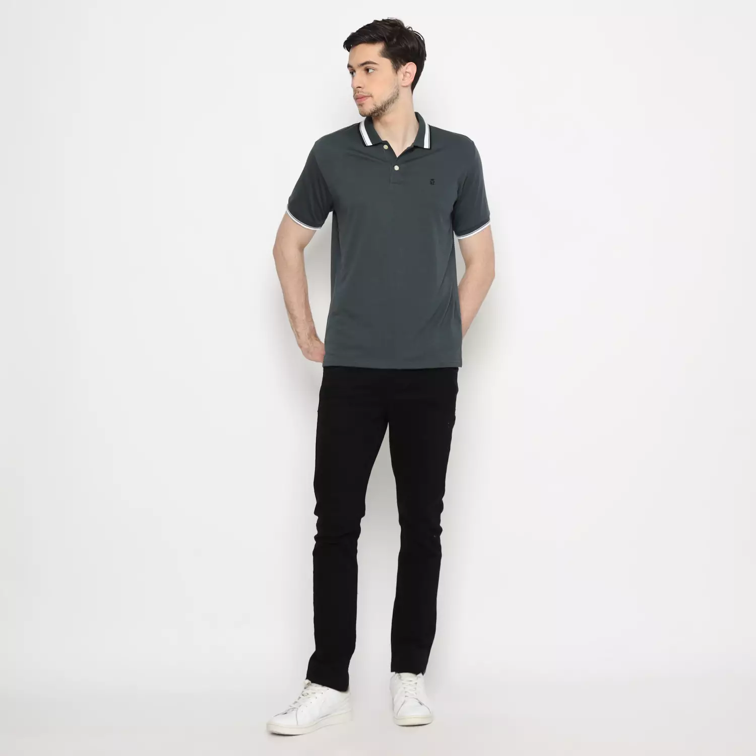 MATSUDA Kaos Polo Shirt Pria Kerah Aioi