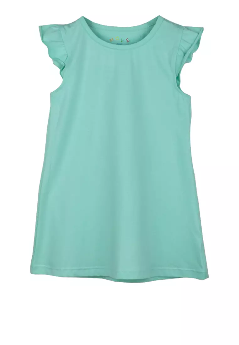 MMF Move Three-Pack Dress with Ruffle Sleeves For Girls