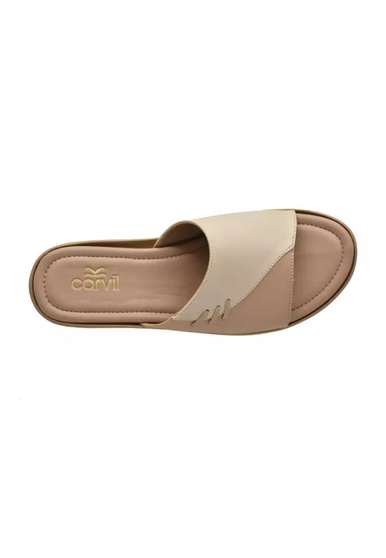 Carvil Sandal Wanita Janira-01 L Mocca/Beige