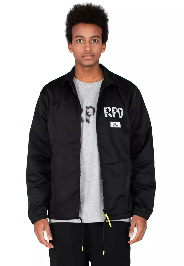 Reoparudo RPD Reflective Logo Print Coach Jacket (Black) 2023