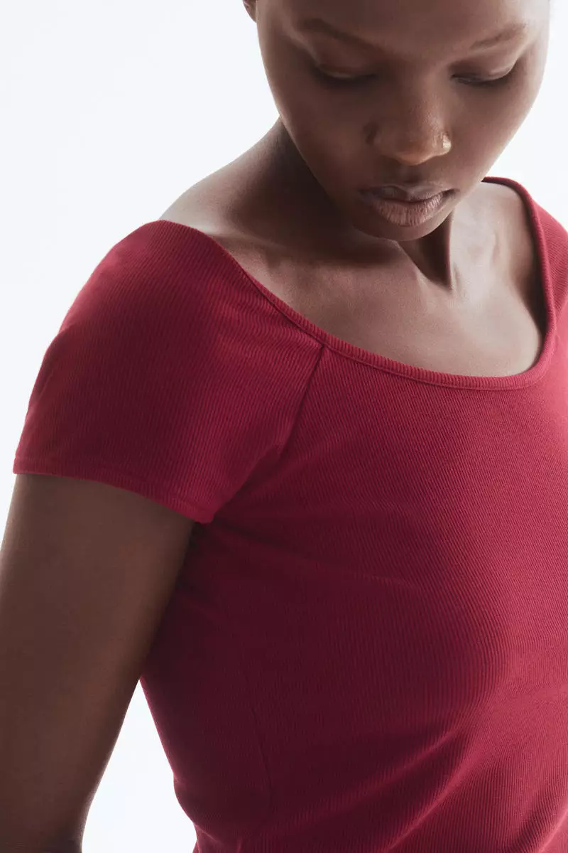 Ribbed top