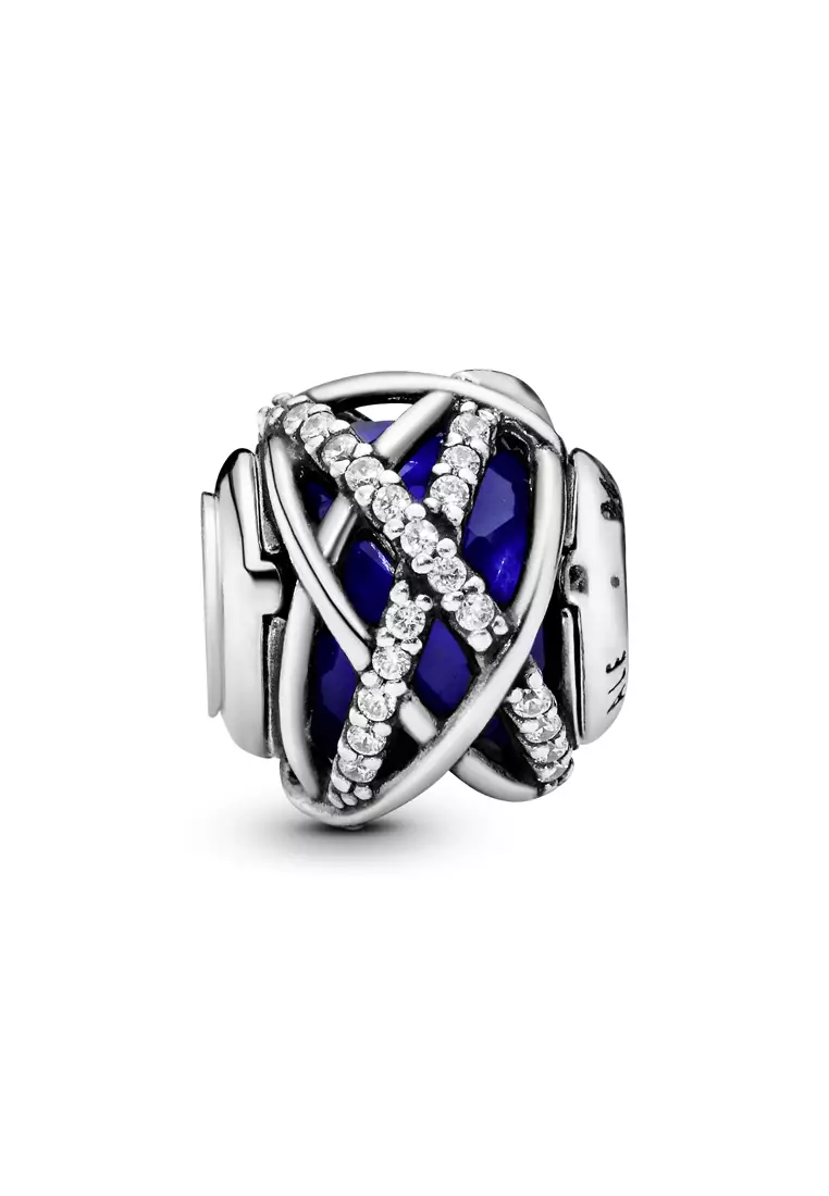 Blue Galaxy Charm