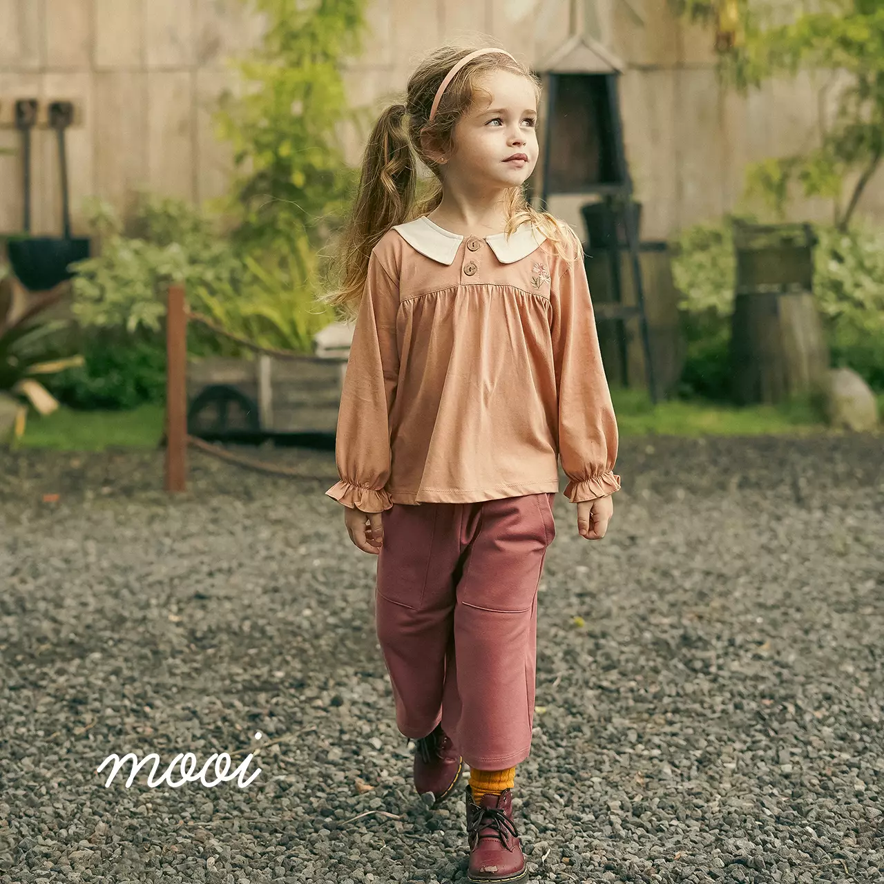 Mooi Celana Panjang Anak Perempuan Lindy Cullotes Pants - Pink Rose