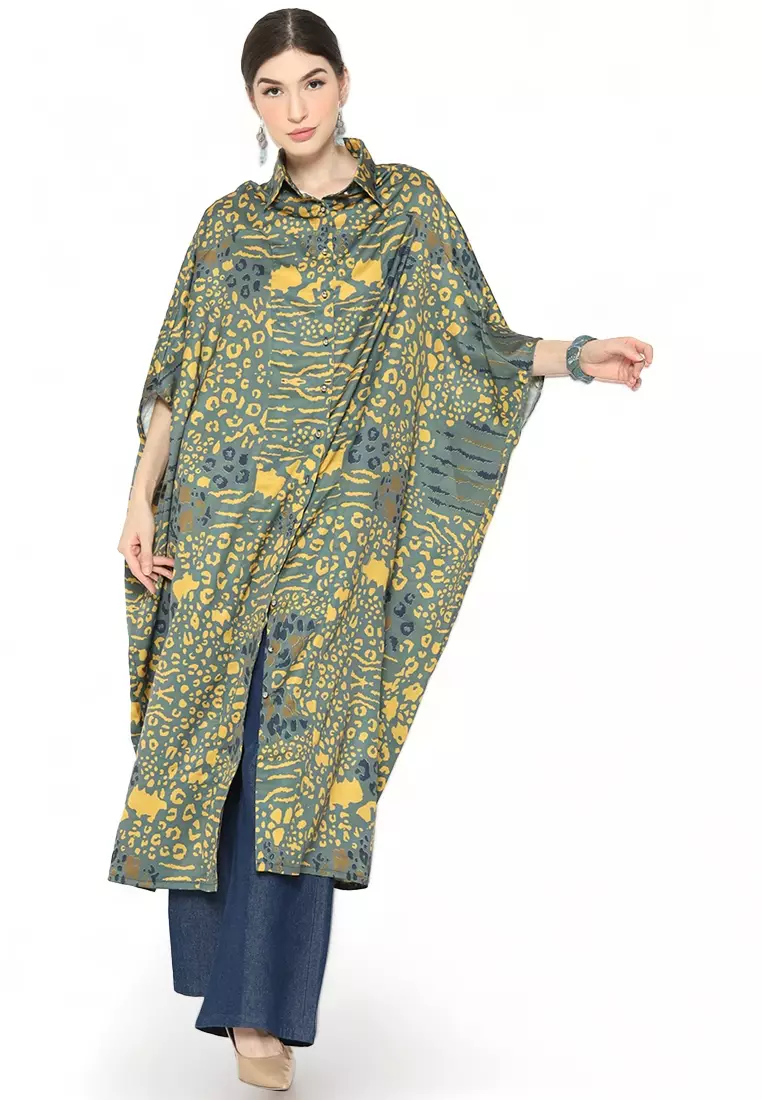 Kanzi Collared Kaftan