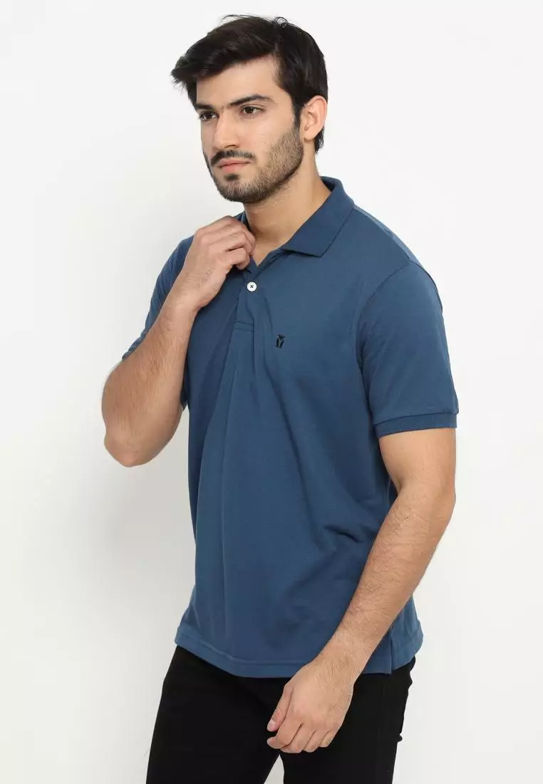 MATSUDA Kaos Polo Shirt Pria Kerah Kushima