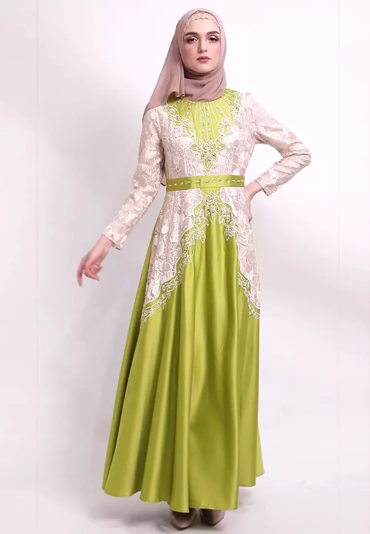 Chamoniq Gamis Organza Satin