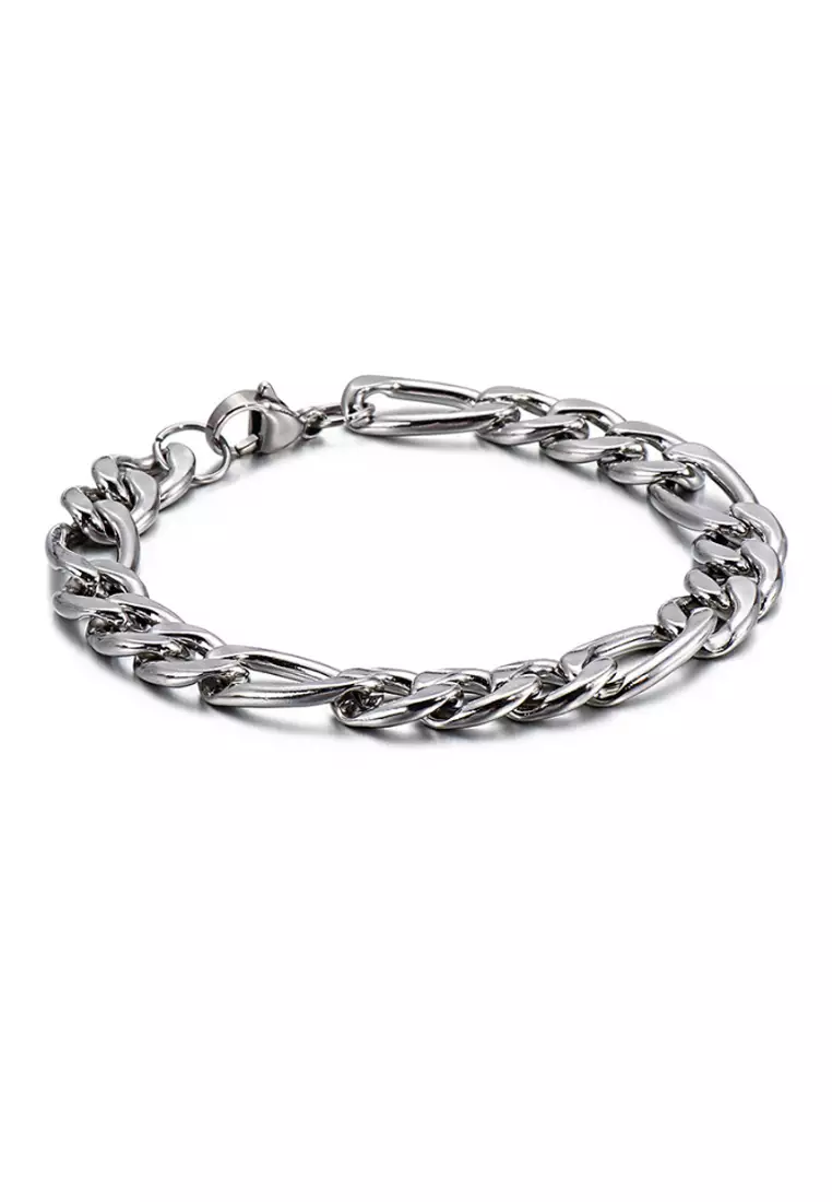 Gents silver bracelet price discount