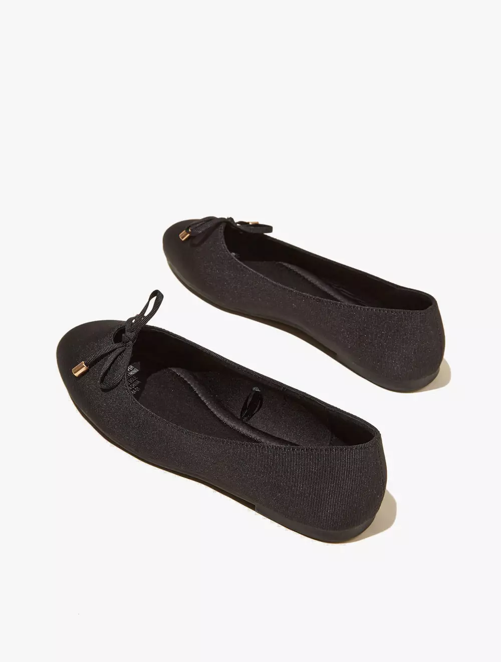 Rubi - Sepatu Wanita - Mia Bow Ballerina - Black Grosgrain