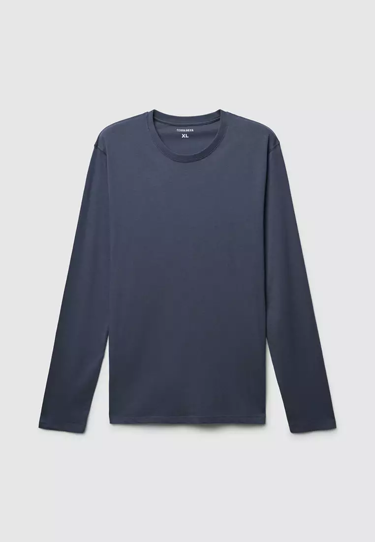 Terranova Tone Long Sleeve T Shirts Long Sleeve Plain T-Shirt