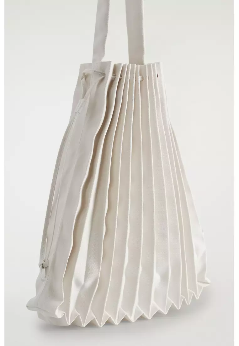 ACCORDION TOTE BAG - CANVAS