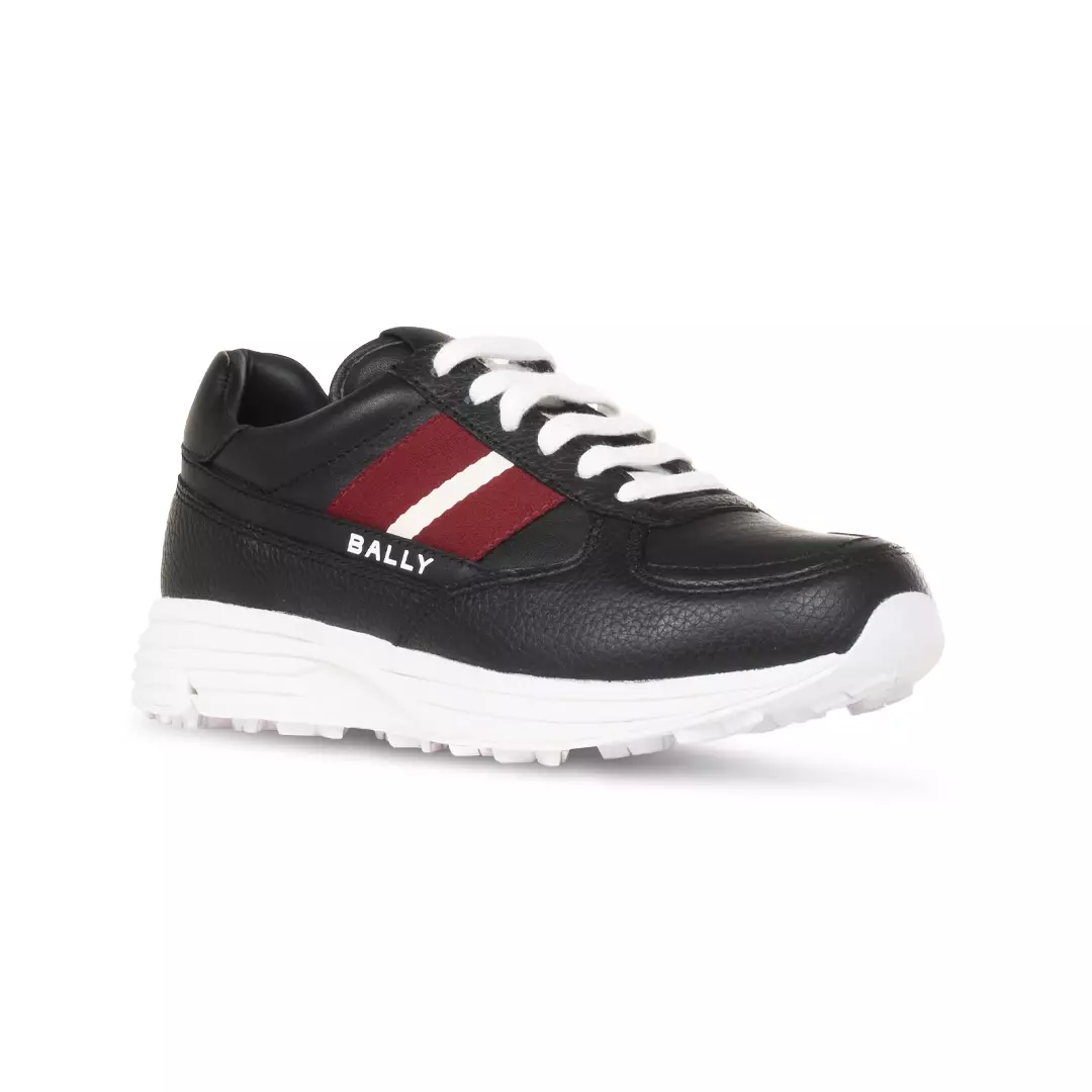 Golf Capsule Sneaker Grained Leather - Black