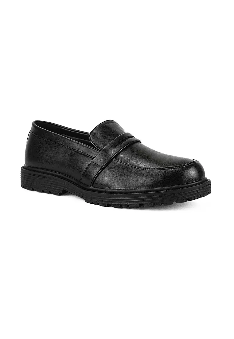 Discount on Mario D' boro Runway  shoes - SKU: Men's Formal Slip-On Shoes MW 24137 Black C38 C57