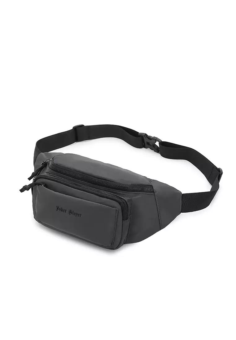 Men's Chest Bag / Sling Bag / Crossbody Bag - Grey